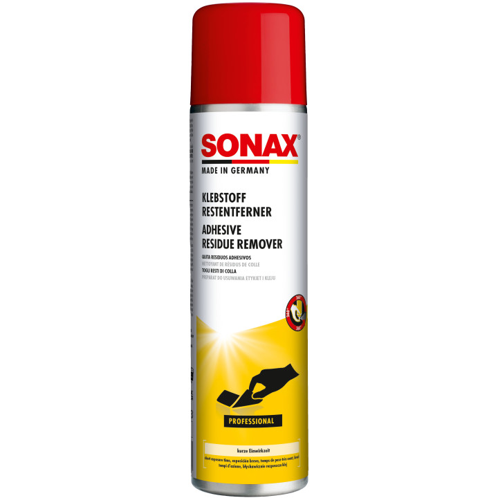 SONAX liimijääkide eemaldaja pindpihustiga, 400 ml — artikkel 04774000