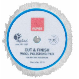 RUPES Cut&Finish шерстяные круги для ротационной полировки, 48 шт. в коробке, Ø125 мм — article 9.BL150F/48