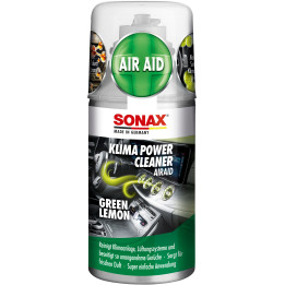 SONAX AirAid Green Lemon gaisa kondicioniera tīrītājs, 100 ml — article 03234000