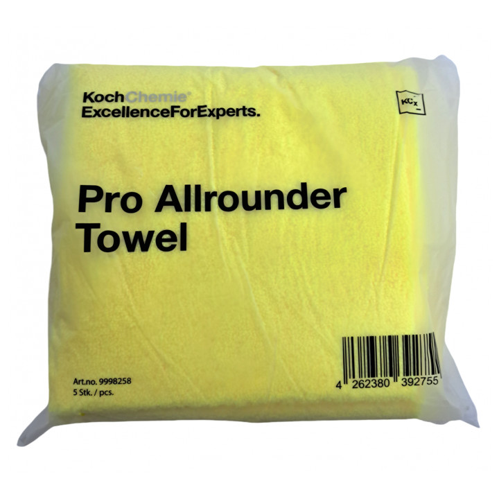 Koch-Chemie Pro Allrounder Towel — mikrokiudlapid, 5 tk