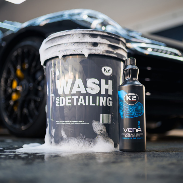 K2 Detailing Bucket WASH — wash bucket, 20 L