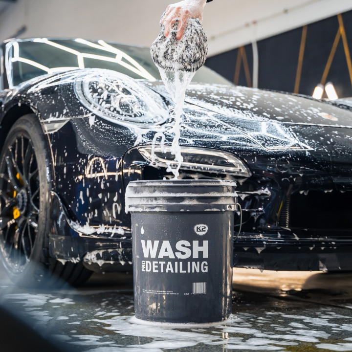 K2 Detailing Bucket WASH — ведро для мойки, 20 л