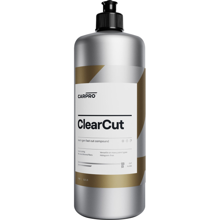 CARPRO ClearCut — cutting compound — 1 L bottle