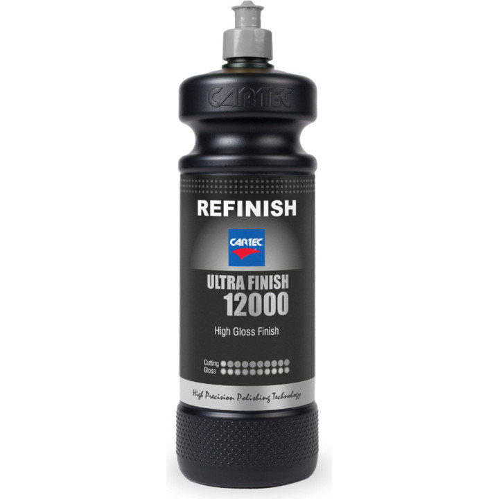 Cartec Ultra Finish 12000 — hologramų nepaliekanti apdailos pasta, 500 ml — 1 l