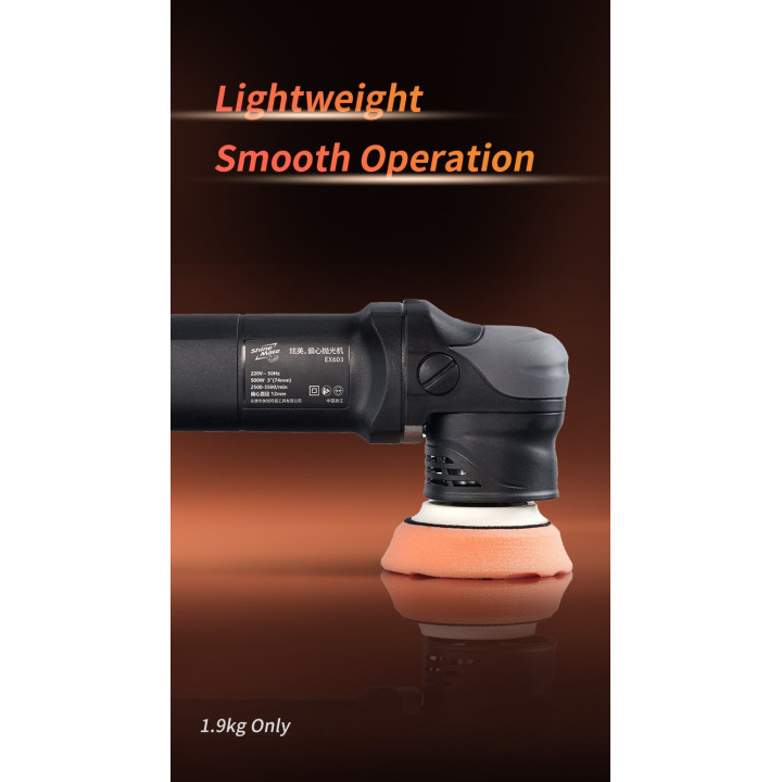 ShineMate EX603-3/12 ekscentriskā pulēšanas mašīna