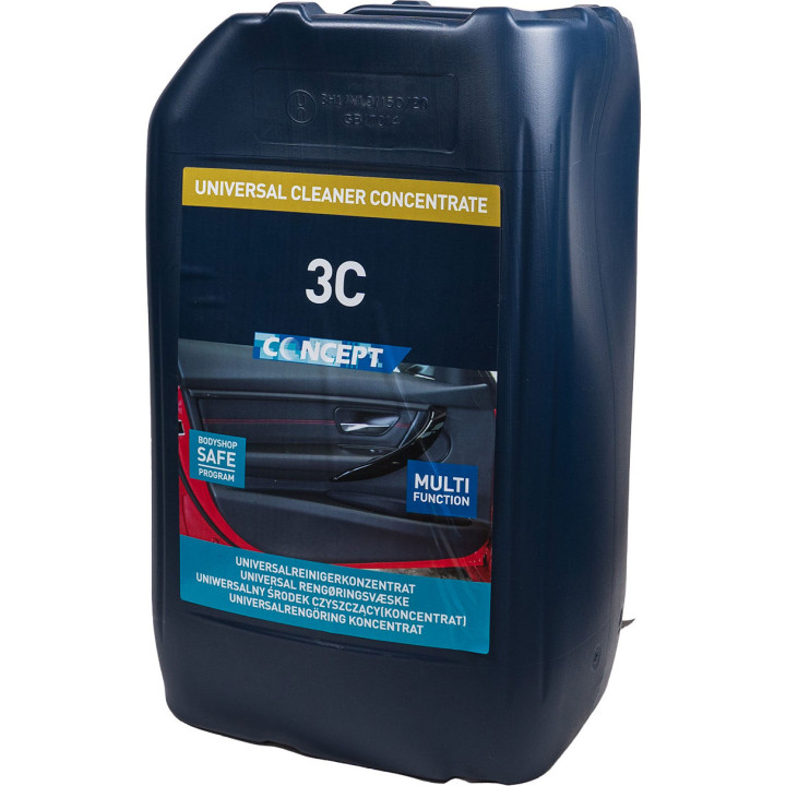 Concept 3C Cleaner Concentrate — low-foam interior cleaner, 5 l — 25 L