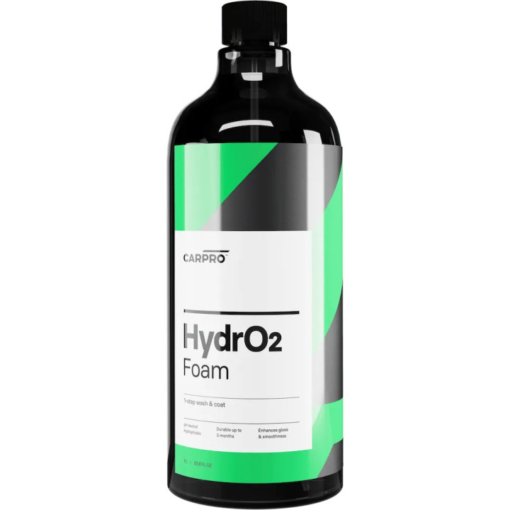 CARPRO HydrO2 Foam — pH-neutral wash-and-coat — 1000 ml bottle