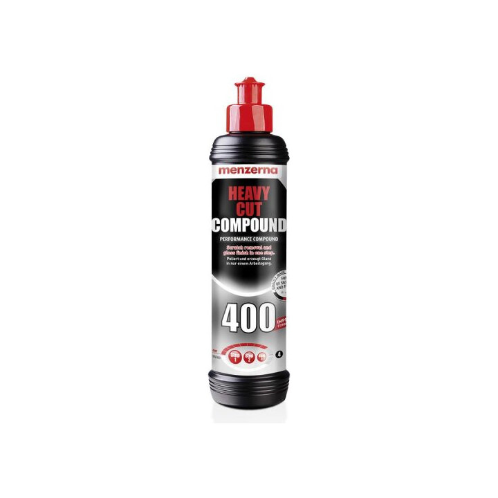 Menzerna Heavy Cut Compound 400 — 250 ml buteliukas