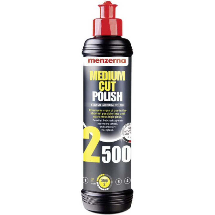 Menzerna Medium Cut Polish 2500 — 250 ml pudele