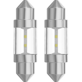 OSRAM NIGHT BREAKER LED C5W ECE COOL WHITE — Automobilinė LED lemputė, 2 vnt.