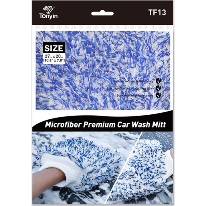 Tonyin Microfiber Wash Mitt — mikrokiust pesukinnas
