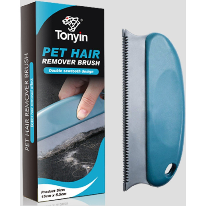 Tonyin Pet Hair Remover Brush — lemmikloomakarvade eemaldushari