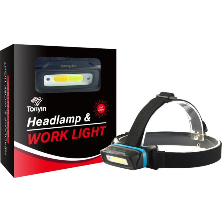 Tonyin TT01C LED pea- ja töövalgusti 300 lm