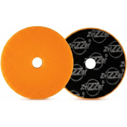 ZviZZer Thermo Allrounder orange — medium polishing pad, 125 / 150 mm