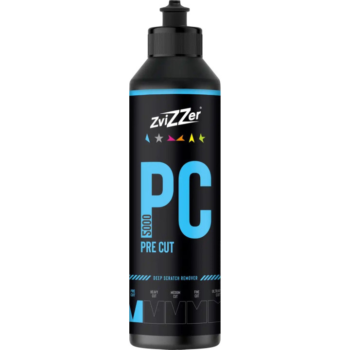 ZviZZer PC 5000 — Pre Cut deep-scratch compound, 250 ml
