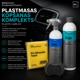 Koch-Chemie — salona plastmasas tīrīšanas un kopšanas komplekts