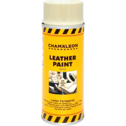 Chamaeleon Leather Paint — aerosola krāsa ādai un vinilam, bēša, 400 ml