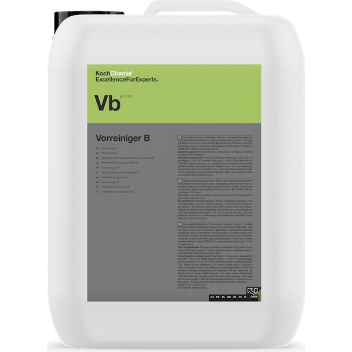 Koch-Chemie Vorreiniger B — priešplovimo priemonė, 5 KG