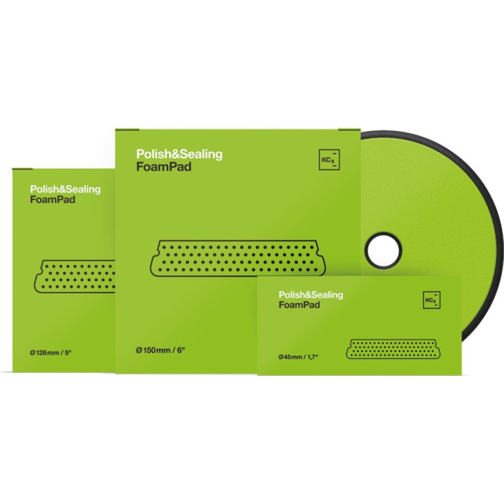 Koch-Chemie Polish & Sealing Foam Pad — poliravimo diskas, Ø 126 x 25 mm