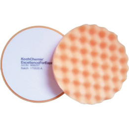 Koch-Chemie Antihologramm-Schwamm orange, gewaffelt — polishing pad, Ø 160 mm